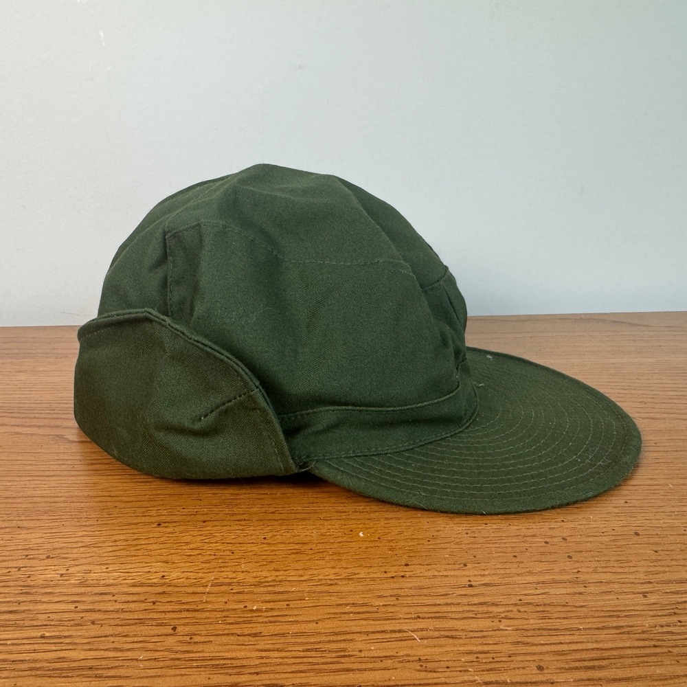 Swedish Army military M59 patrol cap hat with ear flaps Albert Kempf